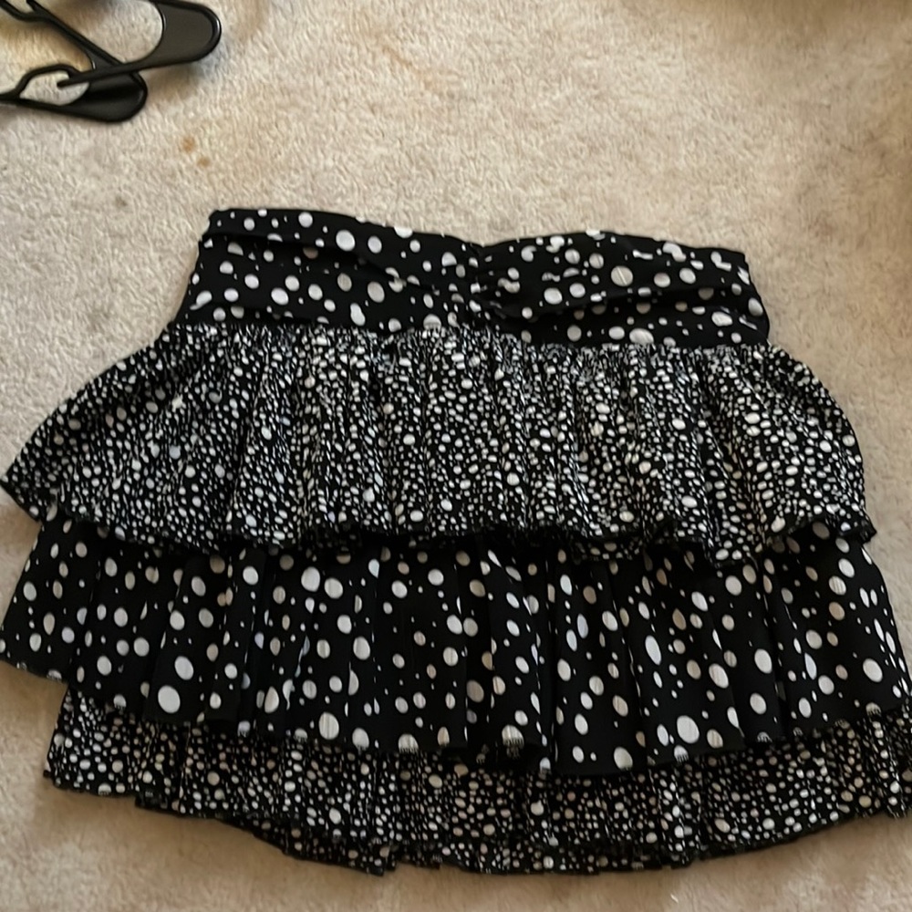 textured skirt
